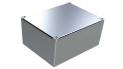 AL-34P diecast aluminum enclosure for electronics - 4.68 x 3.68 x 2.21 inches