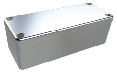 AN-00P Natural diecast aluminum enclosure for electronics - 3.54 x 1.42 x 1.18 inches