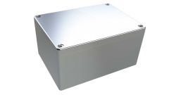 AN-05P Natural diecast aluminum enclosure for electronics - 5.83 x 4.25 x 2.95 inches