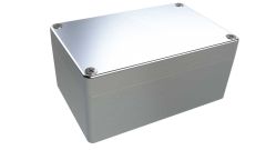 AN-14P Natural diecast aluminum enclosure for electronics - 4.9 x 3.14 x 2.26 inches