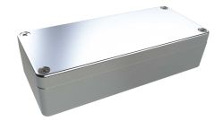 AN-15P Natural diecast aluminum enclosure for electronics - 5.91 x 2.52 x 1.45 inches