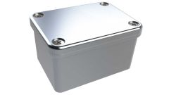 AN-18P Natural diecast aluminum enclosure for electronics - 2.19 x 1.61 x 1.22 inches