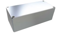 AN-21P Natural diecast aluminum enclosure for electronics - 6.89 x 3.15 x 2.36 inches