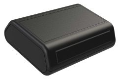 JB-35T*0000 Black indoor plastic desktop style enclosure for electronics - 5 x 3.8 x 1.5 inches