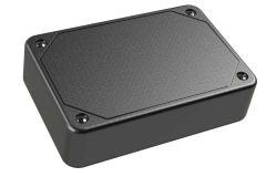 LP-31PMBT Black PCB enclosure with a Flush/Textured cover style - 4.17 x 2.8 x 1 inches