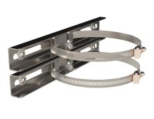 Polycase pole mounting kits for enclosures