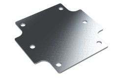 SG-10P Metallic internal mounting panel for SG series enclosures - 2.95 x 2.87 x 0.06 inches