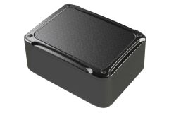 XR-34PMBT Black plastic indoor box for PC boards and other electronics - 4.5 x 3.38 x 1.85 inches