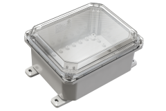 Weatherproof electrical enclosure for outdoor applications
