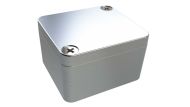 AN-11P Natural diecast aluminum enclosure for electronics - 1.97 x 1.77 x 1.12 inches
