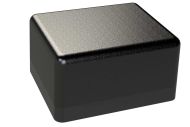 P-1218TX Black potting box for electronics  - 1.5 x 1.25 x 0.8 inches