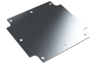 SG-12P Metallic internal mounting panel for SG series enclosures - 4.5 x 4.42 x 0.06 inches