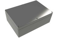 WA-35*16 Gray indoor waterproof box for electronics and electrical applications - 10.43 x 7.28 x 3.74 inches