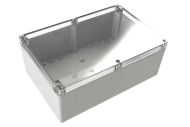 WC-40*1508 Gray with Clear Cover outdoor NEMA 4x enclosure for electronics - 9.45 x 6.3 x 3.6 inches
