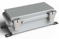 WH-06-02 Gray outdoor hinged waterproof NEMA electrical enclosure - 7.87 x 3.93 x 2.75 inches
