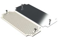 WH-06K internal mounting panel for Polycase WH series enclosures, plastic and metal options - 6.94 x 3.05 x 0.06 inches