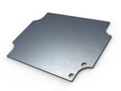 WX-18 Metallic internal mounting panel for Polycase NEMA enclosures - 4.02 x 3.03 x 0.06 inches