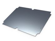 WX-34 Metallic internal mounting panel for Polycase NEMA enclosures - 10.02 x 6.87 x 0.06 inches