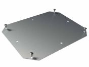 YX-1008K Metallic internal alumnium mounting panel for YH series enclosures - 9.75 x 7.75 x 0.06 inches
