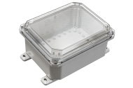 Weatherproof electrical enclosure for outdoor applications
