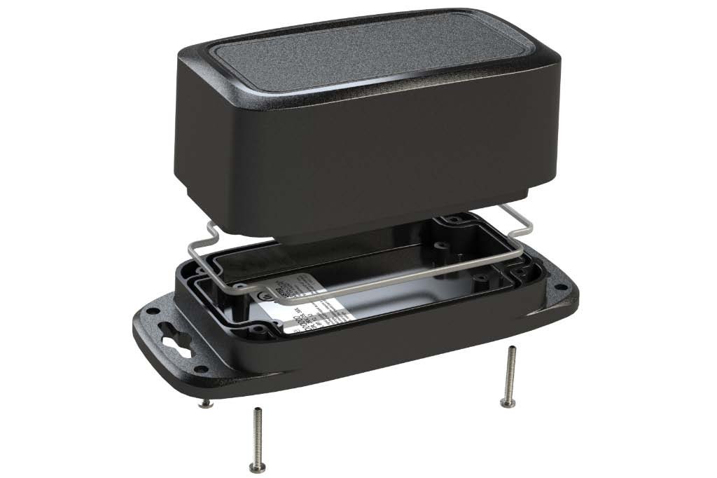 Black Waterproof Junction Box NEMA 4X Rated for Outdoor Use