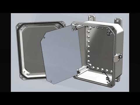 ZX-1412K Internal Mounting Panel Kits for Outdoor Boxes
