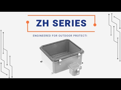 ZH-141204 Low Profile Hinged Enclosure
