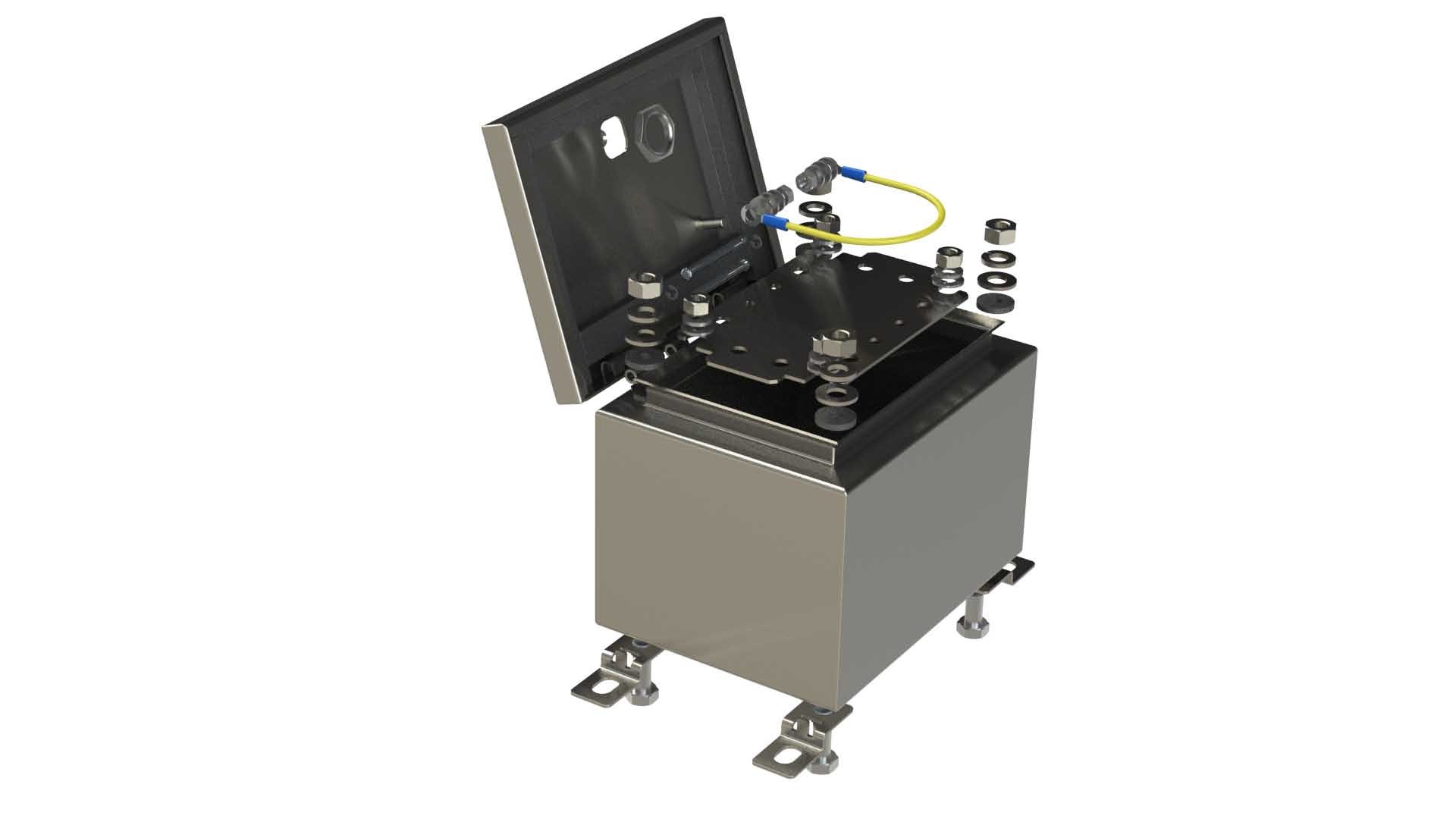 SA-49 | 304 Stainless Steel Box for Electrical Applications