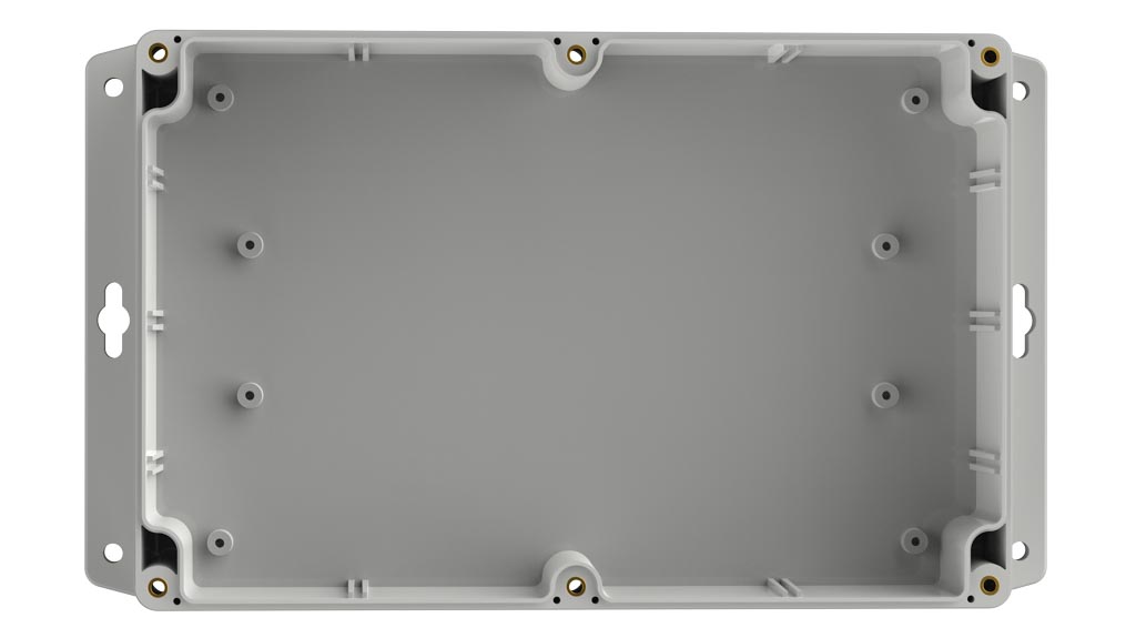 WC-25F NEMA 4X Waterproof Plastic Enclosure with Clear Cover