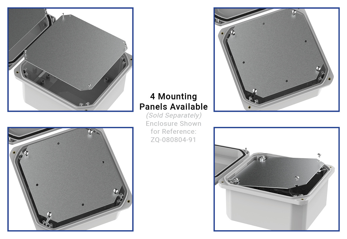 ZX-0808K Internal Mounting Panel Kits for Junction Boxes