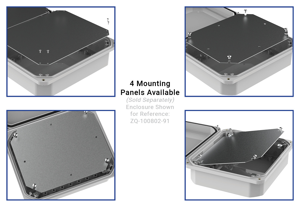 ZX-1008K Internal Mounting Panels | Polycase