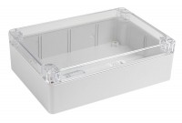 Alternatives to Hinged Electronic Enclosures: Clear Lidded Boxes