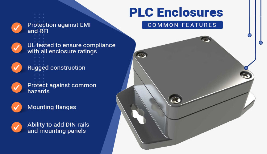 plc enclosures common features